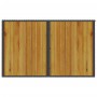 Garden table black PE rattan wooden surface 110x68x70 cm by vidaXL, Garden tables - Ref: Foro24-366355, Price: 82,05 €, Disco...