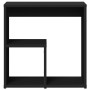 Side tables 2 pcs black engineered wood 50x30x50 cm by vidaXL, Side tables - Ref: Foro24-840558, Price: 51,00 €, Discount: %