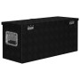 Caja de aluminio negra 80x30x35 cm de vidaXL, Cajas de herramientas - Ref: Foro24-146442, Precio: 198,05 €, Descuento: %