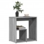Mesa auxiliar 2 uds madera ingeniería gris Sonoma 50x30x50 cm de vidaXL, Mesas auxiliares - Ref: Foro24-840566, Precio: 55,50 €