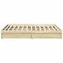 Bett aus Sonoma-Eichenholzwerkstoff mit Schubladen, 160 x 200 cm von vidaXL, Betten und Lattenroste - Ref: Foro24-3280645, Pr...