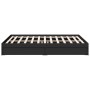 Black engineered wood bed frame with drawers 150x200 cm by vidaXL, Beds and slatted bases - Ref: Foro24-3280651, Price: 175,3...