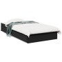Cama con cajones madera de ingeniería negra 90x200 cm de vidaXL, Camas y somieres - Ref: Foro24-3280679, Precio: 136,79 €, De...