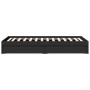 Cama con cajones madera de ingeniería negra 90x200 cm de vidaXL, Camas y somieres - Ref: Foro24-3280679, Precio: 136,79 €, De...