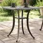 Bronze cast aluminum garden table 53x53x53 cm by vidaXL, Garden tables - Ref: Foro24-4002815, Price: 67,43 €, Discount: %