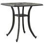 Mesa de jardín aluminio fundido bronce 53x53x53 cm de vidaXL, Mesas de jardín - Ref: Foro24-4002815, Precio: 73,51 €, Descuen...