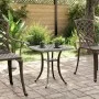 Bronze cast aluminum garden table 53x53x53 cm by vidaXL, Garden tables - Ref: Foro24-4002815, Price: 67,43 €, Discount: %
