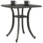 Bronze cast aluminum garden table 53x53x53 cm by vidaXL, Garden tables - Ref: Foro24-4002815, Price: 67,43 €, Discount: %