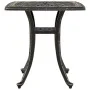 Bronze cast aluminum garden table 53x53x53 cm by vidaXL, Garden tables - Ref: Foro24-4002815, Price: 67,43 €, Discount: %