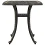 Bronze cast aluminum garden table 53x53x53 cm by vidaXL, Garden tables - Ref: Foro24-4002815, Price: 67,43 €, Discount: %