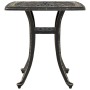 Mesa de jardín aluminio fundido bronce 53x53x53 cm de vidaXL, Mesas de jardín - Ref: Foro24-4002815, Precio: 73,51 €, Descuen...