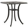 Mesa de jardín aluminio fundido bronce 53x53x53 cm de vidaXL, Mesas de jardín - Ref: Foro24-4002815, Precio: 73,51 €, Descuen...