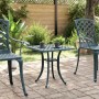 Grüner Gartentisch aus Aluminiumguss, 53 x 53 x 53 cm von vidaXL, Gartentische - Ref: Foro24-4002822, Preis: 74,09 €, Rabatt: %