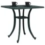 Green cast aluminum garden table 53x53x53 cm by vidaXL, Garden tables - Ref: Foro24-4002822, Price: 67,95 €, Discount: %