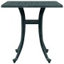 Grüner Gartentisch aus Aluminiumguss, 53 x 53 x 53 cm von vidaXL, Gartentische - Ref: Foro24-4002822, Preis: 74,09 €, Rabatt: %