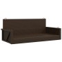 Braune Schaukelbank aus synthetischem Rattan, 119 x 56 x 48 cm von vidaXL, Gartenbänke - Ref: Foro24-365626, Preis: 119,27 €,...