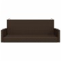 Braune Schaukelbank aus synthetischem Rattan, 119 x 56 x 48 cm von vidaXL, Gartenbänke - Ref: Foro24-365626, Preis: 119,27 €,...