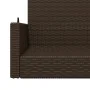 Braune Schaukelbank aus synthetischem Rattan, 119 x 56 x 48 cm von vidaXL, Gartenbänke - Ref: Foro24-365626, Preis: 116,66 €,...