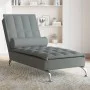 Massage Divan Sofa with Dark Gray Fabric Cushion by vidaXL, Daybeds - Ref: Foro24-379444, Price: 154,01 €, Discount: %