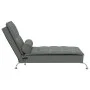 Massage Divan Sofa with Dark Gray Fabric Cushion by vidaXL, Daybeds - Ref: Foro24-379444, Price: 154,01 €, Discount: %