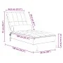 Massage Divan Sofa with Dark Gray Fabric Cushion by vidaXL, Daybeds - Ref: Foro24-379444, Price: 154,01 €, Discount: %