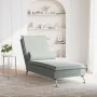 Massage Divan Sofa with Light Gray Velvet Cushion by vidaXL, Daybeds - Ref: Foro24-379450, Price: 105,09 €, Discount: %