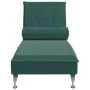 Sofá diván de masaje con cojín de terciopelo gris oscuro de vidaXL, Divanes - Ref: Foro24-379452, Precio: 105,38 €, Descuento: %