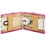Klappbare Massageliege 2 Zonen aus weißem und rosa Holz von vidaXL, Massageliegen - Ref: Foro24-110210, Preis: 146,82 €, Raba...