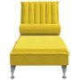 Massage Divan Sofa with Yellow Velvet Cushion by vidaXL, Daybeds - Ref: Foro24-379465, Price: 119,72 €, Discount: %
