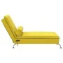 Massage Divan Sofa with Yellow Velvet Cushion by vidaXL, Daybeds - Ref: Foro24-379465, Price: 128,22 €, Discount: %