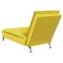 Massage Divan Sofa with Yellow Velvet Cushion by vidaXL, Daybeds - Ref: Foro24-379465, Price: 128,22 €, Discount: %