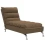 Massage divan sofa with brown fabric cushions by vidaXL, Daybeds - Ref: Foro24-379478, Price: 192,56 €, Discount: %