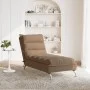 Massage divan sofa with brown fabric cushions by vidaXL, Daybeds - Ref: Foro24-379478, Price: 192,56 €, Discount: %
