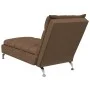 Massage divan sofa with brown fabric cushions by vidaXL, Daybeds - Ref: Foro24-379478, Price: 192,56 €, Discount: %