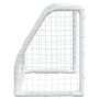 Kinder-Fußballtore und Ball, 2 Stück, Weißmetall, 64 x 35 x 48 cm von vidaXL, Fußballtore - Ref: Foro24-4008436, Preis: 73,16...
