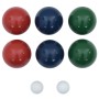 Petanque-Spiel mit Tragetasche 8 Stück aus Kiefernholz von vidaXL, Rasenspiele - Ref: Foro24-4008441, Preis: 25,76 €, Rabatt: %