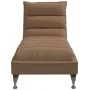 Sofá diván con cojines tela marrón de vidaXL, Divanes - Ref: Foro24-379471, Precio: 165,21 €, Descuento: %