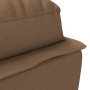 Divan sofa with brown fabric cushions by vidaXL, Daybeds - Ref: Foro24-379471, Price: 168,12 €, Discount: %