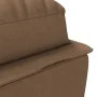 Divan sofa with brown fabric cushions by vidaXL, Daybeds - Ref: Foro24-379471, Price: 165,21 €, Discount: %