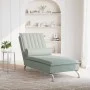 Massage Divan Sofa with Light Gray Velvet Cushion by vidaXL, Daybeds - Ref: Foro24-379459, Price: 133,32 €, Discount: %