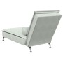 Massage Divan Sofa with Light Gray Velvet Cushion by vidaXL, Daybeds - Ref: Foro24-379459, Price: 107,45 €, Discount: %