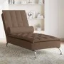 Massage Divan Sofa with Brown Fabric Cushion by vidaXL, Daybeds - Ref: Foro24-379446, Price: 147,79 €, Discount: %
