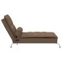 Massage Divan Sofa with Brown Fabric Cushion by vidaXL, Daybeds - Ref: Foro24-379446, Price: 147,79 €, Discount: %