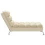 Diwansofa mit cremefarbenen Stoffkissen von vidaXL, Tagesbetten - Ref: Foro24-379473, Preis: 174,68 €, Rabatt: %