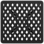 Mesa de jardín aluminio fundido negro 80x80x75 cm de vidaXL, Mesas de jardín - Ref: Foro24-4002820, Precio: 67,95 €, Descuent...