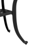 Black cast aluminum garden table 80x80x75 cm by vidaXL, Garden tables - Ref: Foro24-4002820, Price: 73,98 €, Discount: %
