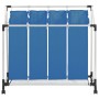 Wäschetrenner mit 4 blauen Stahlsäcken von vidaXL, Wäschekörbe - Ref: Foro24-288332, Preis: 38,60 €, Rabatt: %