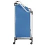 Wäschetrenner mit 4 blauen Stahlsäcken von vidaXL, Wäschekörbe - Ref: Foro24-288332, Preis: 40,10 €, Rabatt: %