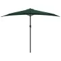 Halbrunder Balkonschirm aus grünem Aluminium, 300 x 155 cm von vidaXL, Sonnenschirme - Ref: Foro24-44592, Preis: 61,81 €, Rab...