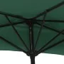 Halbrunder Balkonschirm aus grünem Aluminium, 300 x 155 cm von vidaXL, Sonnenschirme - Ref: Foro24-44592, Preis: 61,81 €, Rab...